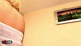 Intracial DP with a big tit blonde Dudte