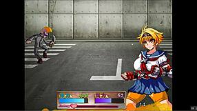 Anime porn game becomes even more perv with breast growing and pissing