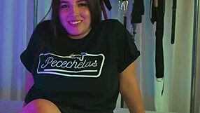 Get your kicks watching a very real amateur couple with big tits and pussy fucking