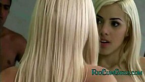 Kinky babes bitch and ass freaks, launching a brutal hot three way group sex scene