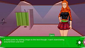 completely spies: Asian beauty just flirt and plays along