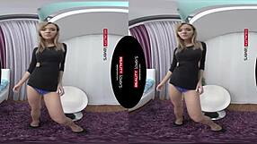 HD videos of a hot sexy naked blonde girl self satisfying with sex toys