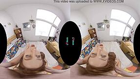 Digital sex scene with tiny and firm boobs