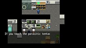 Too tight for words: The largest ass in hentai game rub