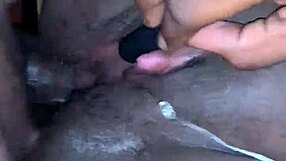 Mocha colored babes ass fucking