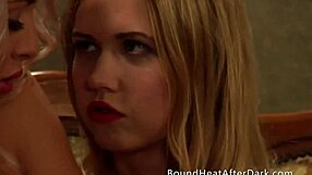 Big strapon sensual mistress trains her submissive
