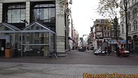 Amateur European hooker swallows cum in his mouth