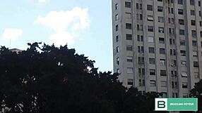 Manu fox masturbating in public on red and voyeristic