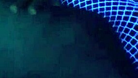 Sexy fishnet lingerie MILF gets her pussy pounded
