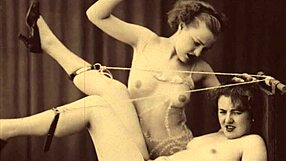 Vintage porn: Retro British man with a hairy pussy shares his secret