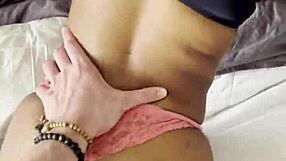 Ebony teen Ada Vera get pounded hard till she cums all over