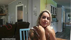 Misty make a ruined orgasm with the big sister on 4th