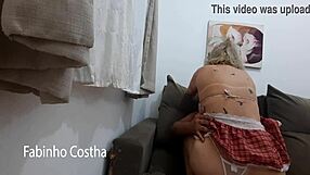 Young girls in college love having anal sex and creampie with a big cock