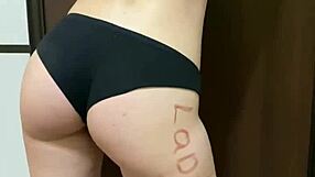 18-year-old French babe caught masturbating in public