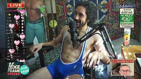 Dirty talk in 1hr edge session video gay til