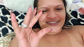 Special segment of true amateur Paty bumbum showing her massive ass and loving her wet sex thongs for her fans