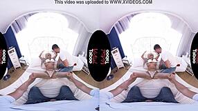 The taboo of virtual reality - Shaved pussy and big ass interracial encounter