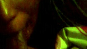 Belting out garbage black babe gives an unforgettable blowjob