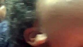 Pretty pregnant girl with hair gets pounded on kitchen counter
