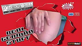 Teen girl do pubic encounter for the camera