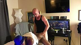 Gay cum fills Daddy’s big black cock