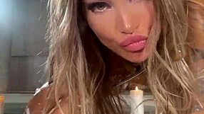 Monika Fox video backstage big boobs and assfucking