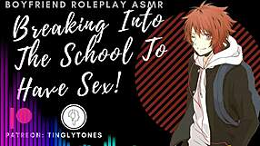 Male voice m4f kinky boyfriend roleplay