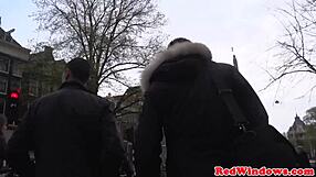 Dutch shemale gets jizzed in mouth getting rode cowgirl style