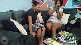amateur latina teacher teaches oral sex and assfucking