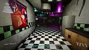 Cartoon petanari gets pounded by Fnaf futa in High Definition video
