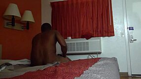 x Interracial hotel room sex with fat teen