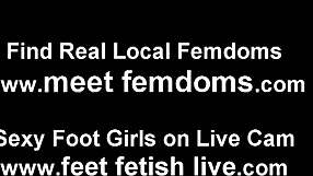 Black girl in HD – Footjob and foot licking