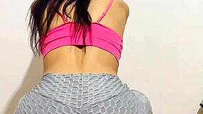 Big cock tattooed yoga instructor shows off