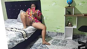 A horny stepmother Homemade porn video