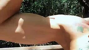 Forest cuckold combat where blond bikini babes get wildly, nuturally wild