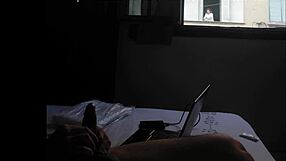 Caught on camera in session public masturbation