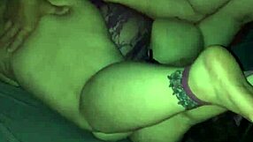 Tied up and dominated slutty wife