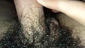 Horny young man receives a blow job outdoors