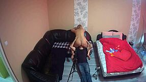 The real video of MILF's pussy being licked to and orgasm