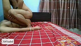 Some hot and steamy masturbation between electrician and housewife