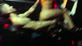 Outdoor asshole play gets brunette full of cock and smoke