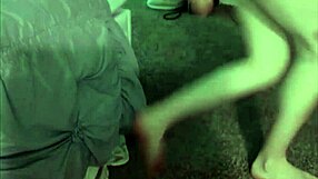 White slut gets fucked hard by a strapon in this lesbian video