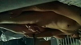 A wife that likes horse riding got a handjob and a cumshot