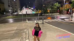 Roosevelt gets fucked hard in public, being Brazilian