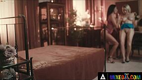 Hottest Lesbians Fuck Hard in Compilation