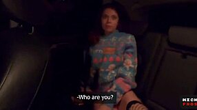 wow, a christmas miracle with mihanika69, real fan pov fuck in car with michael frost