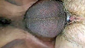 Real amateur wife gives head to her man during a hot homemade threesome