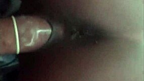 Big black cock fucks ebony girlfriend 7