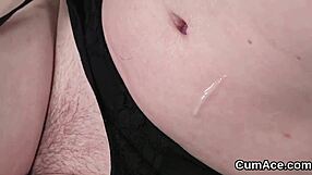 This POV video has Randy bombshell getting face full of cum