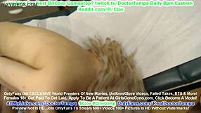 Realdoctortampa's patient live stream quarantine fuck and cock sucking
